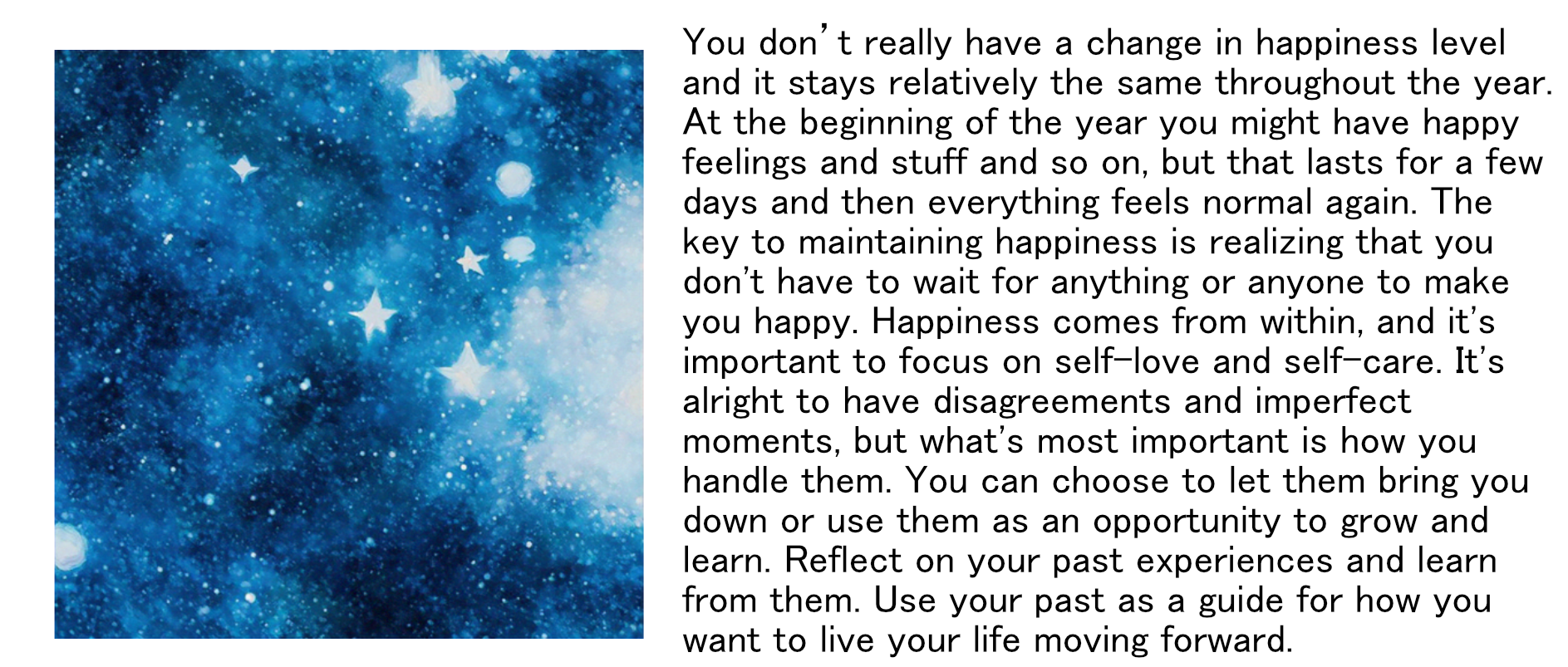 How do you feel now? How do you feel?